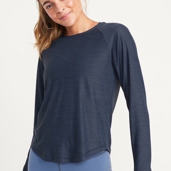 Old Navy Breathe ON Slub Knit Performance Tee - Picture 1 of 7